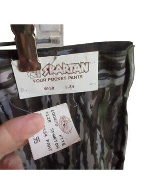 Vintage Men's Hunting Pants 38x34 NOS Spartan Four Pocket USA NOS NEW 1980's